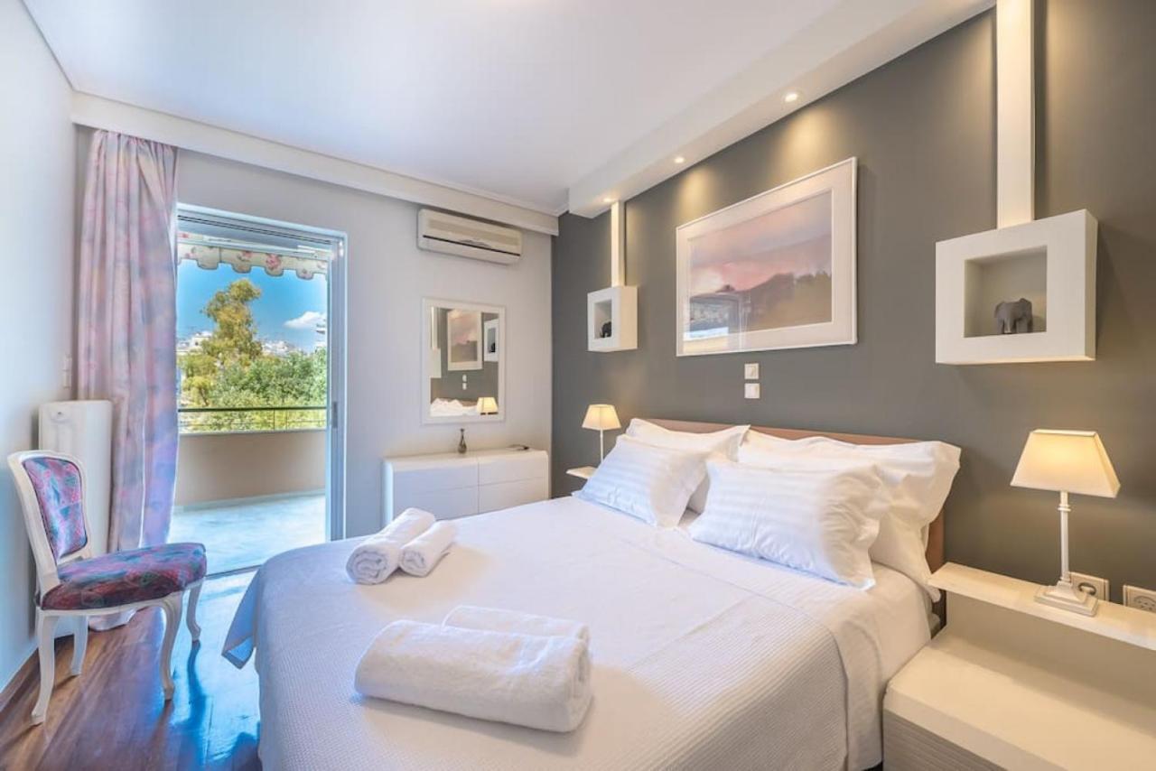 Central 3Br Apartment Next To Panormou Metro! Athene Buitenkant foto