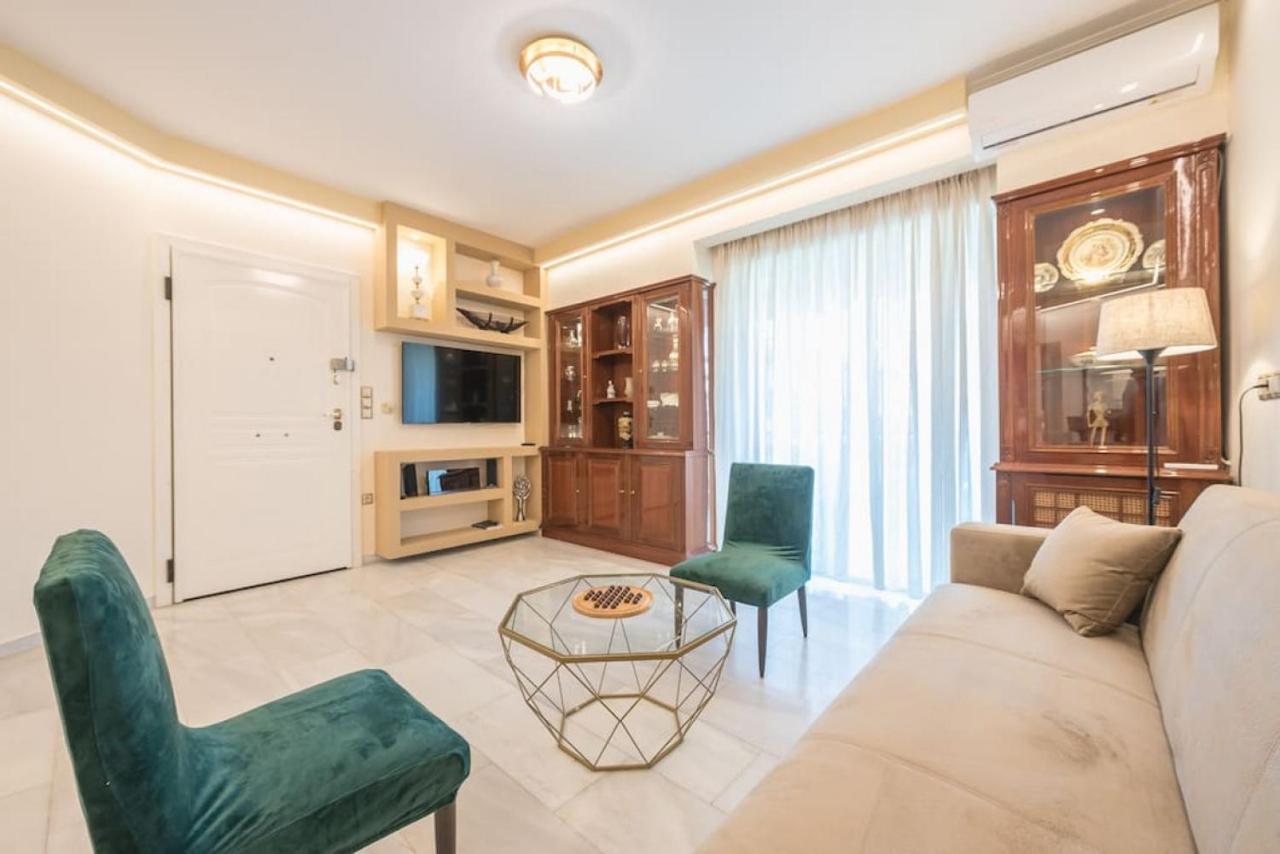 Central 3Br Apartment Next To Panormou Metro! Athene Buitenkant foto